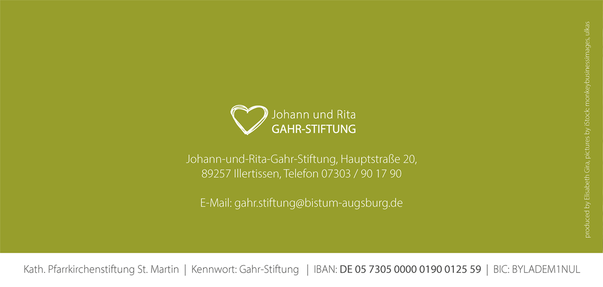 Johann u. Rita Gahr-Stiftung (Unterstützung finanziell benachteiligter Kinder und Jugendlicher)
