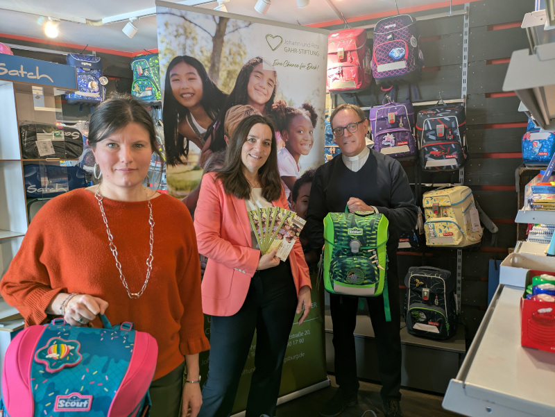Gahr Stiftung Zuschuss Schulranzen